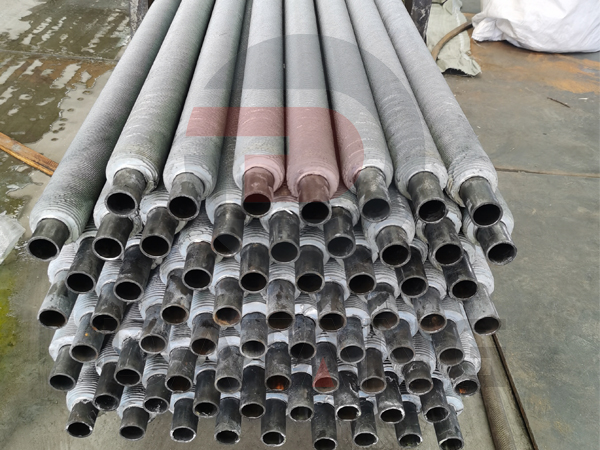 Aluminum extruded finned tube