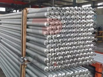 Aluminum finned tubes