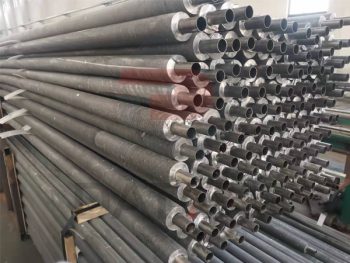 Spiral finned tube