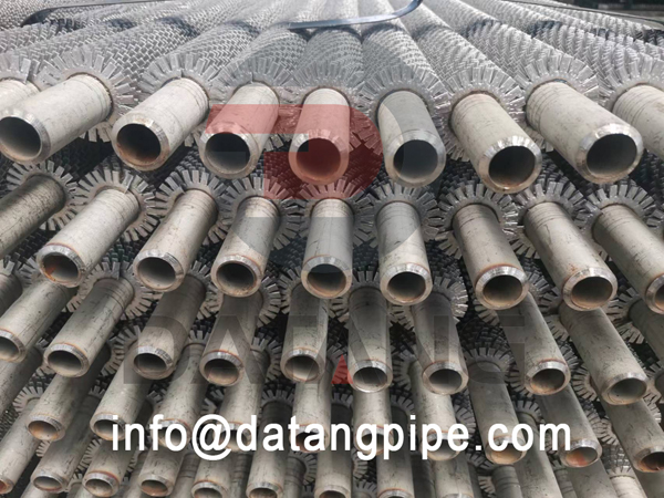 serrated high frequency welded finned tube