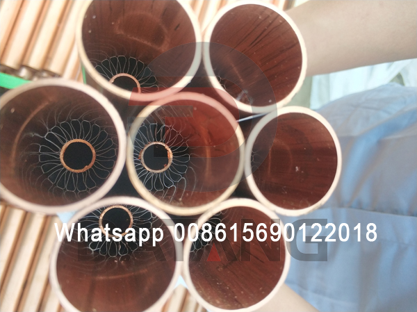 Internally finned tube