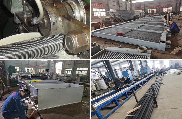 Fin tube production workshop-heat exchanger production site Fin tube production workshop-heat exchanger production site