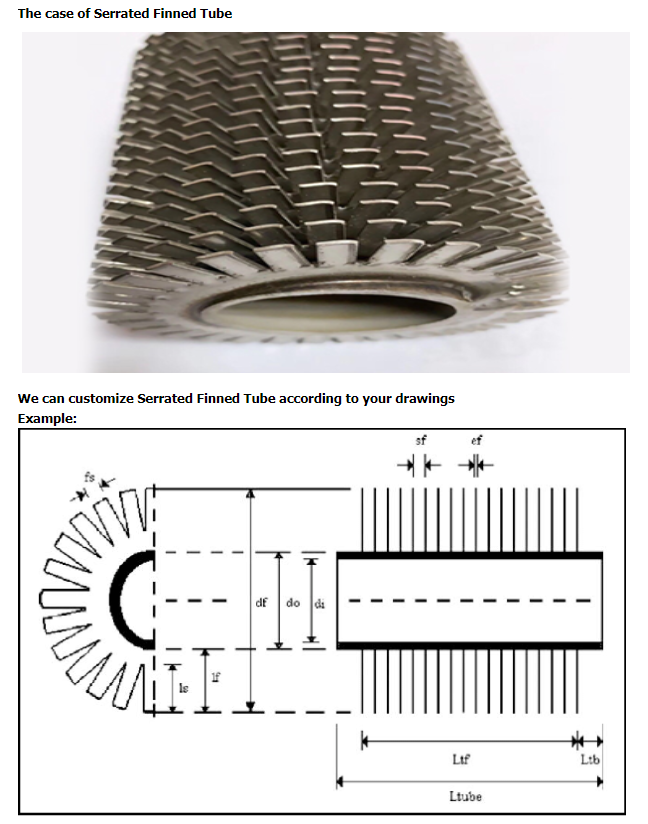 High-Frequency Helical Serrated Finned Tubes For Heat Exchanger