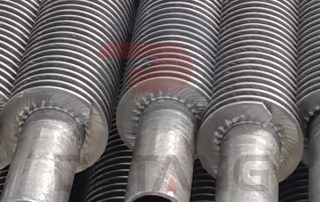 Spiral finned tube