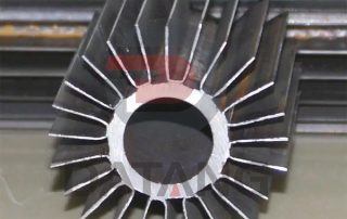Longitudinal finned tube