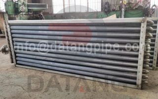 Extruded finned tubes for heat exchangers and condensers
