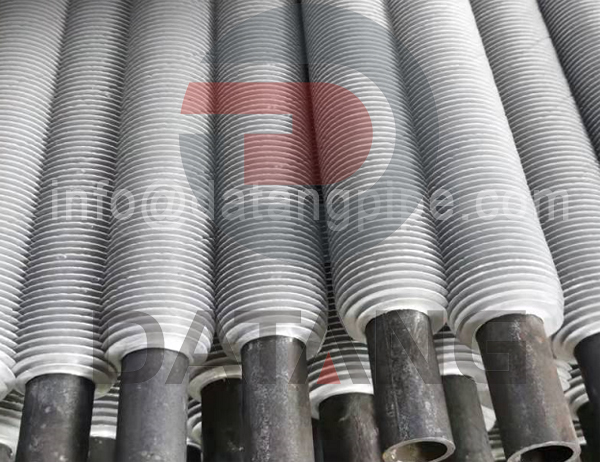 Extruded finned tubes