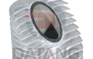 Integral finned tube