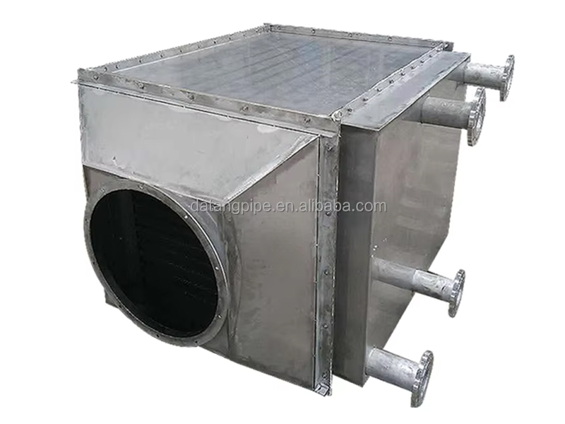 Economizer for industrial boilers in power plants