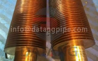 Integrated Copper Fin Tube Mine Coolers Heat Exchanger Fin Tube Cooling Towers Finned Copper Tubing