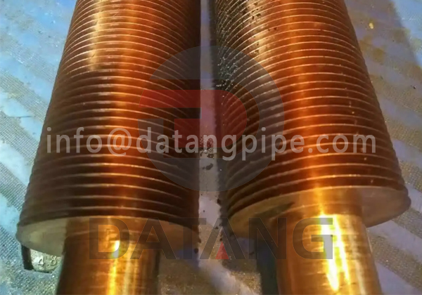Integrated Copper Fin Tube Mine Coolers Heat Exchanger Fin Tube Cooling Towers Finned Copper Tubing