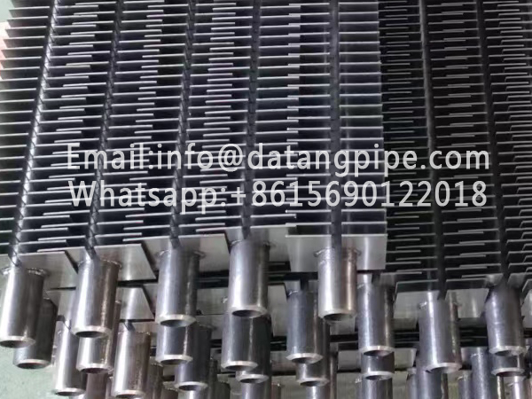 H-type fin tube and double H-type fin tube