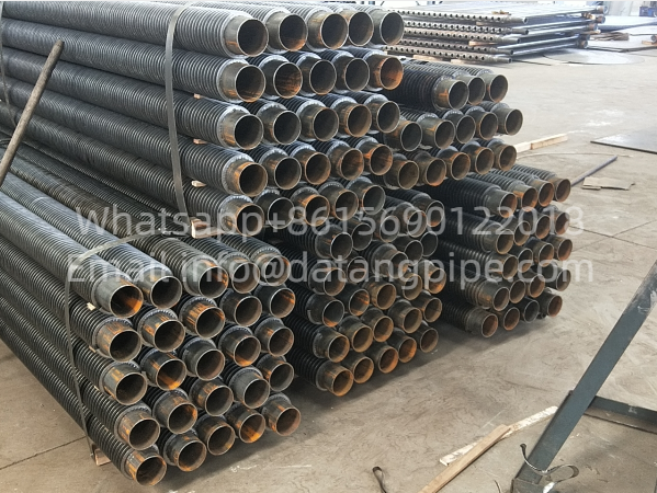 Helical carbon steel finned tubes