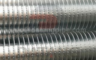 Helical high finned tubes