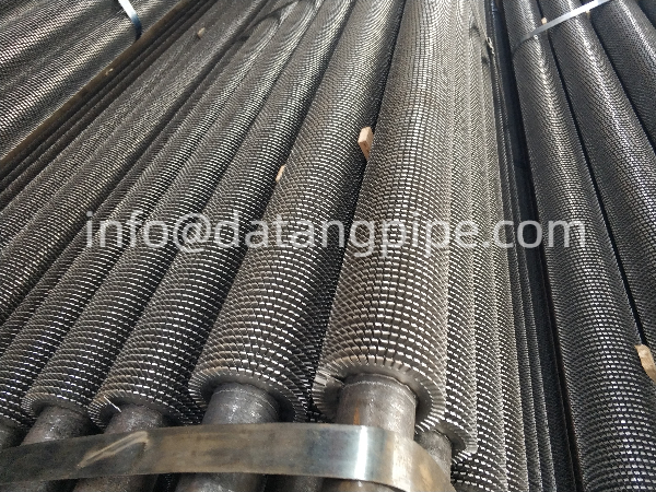 High frequency Welding Spiral Serrated Finned Tube
