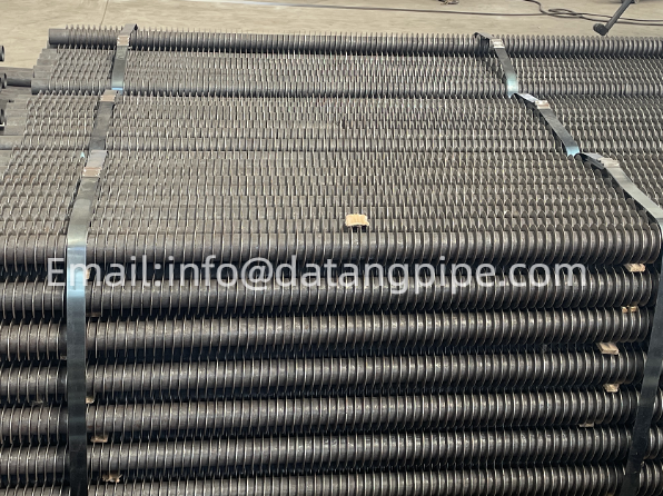 High frequency resistance welded spiral finned tube