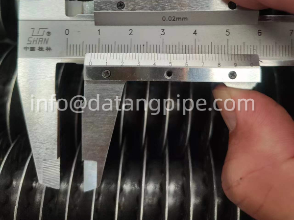 High frequency welded finned tube inspection