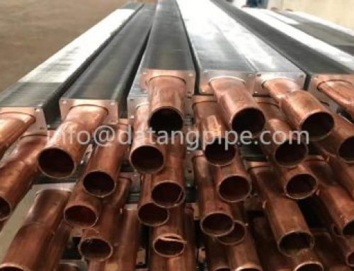 Oval fin tube Elliptical finned tube for radiator Heat exchanger spare parts