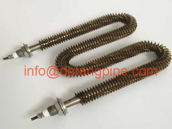 W type Finned Electric Heat Tube
