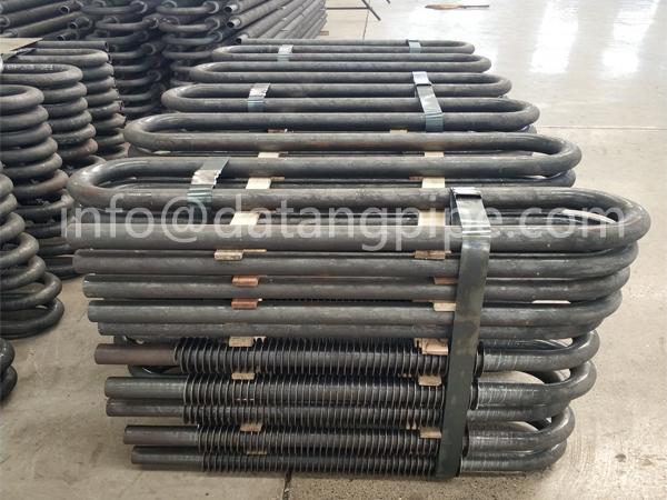 Bend fin tubes