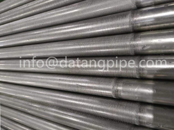 Low threaded finned tubes for condensers and evaporators in air conditioning and refrigeration