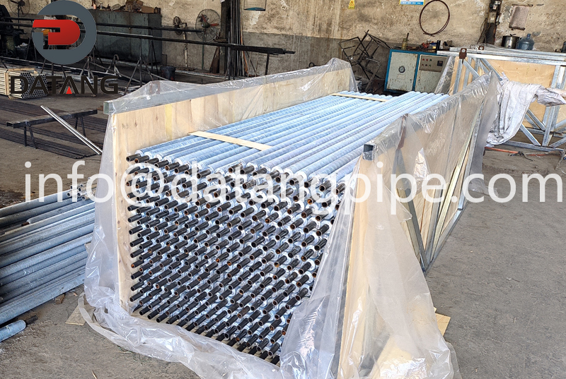 Steel-aluminum composite finned tubes for radiators air-conditioning condensers and air heaters