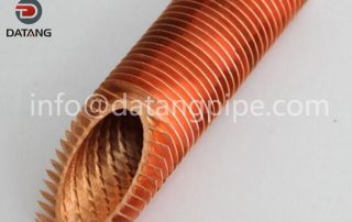 copper low fin tube