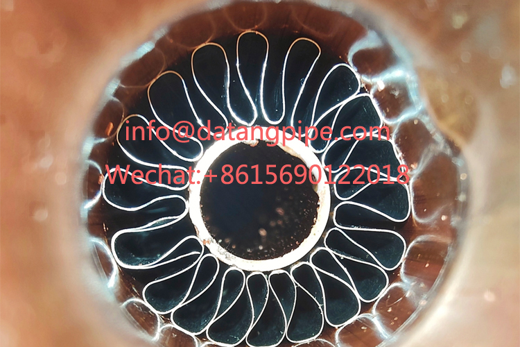 Inner finned copper tube for repair our heat exchanger-info@datangpipe.com Inner finned copper tube for repair our heat exchanger