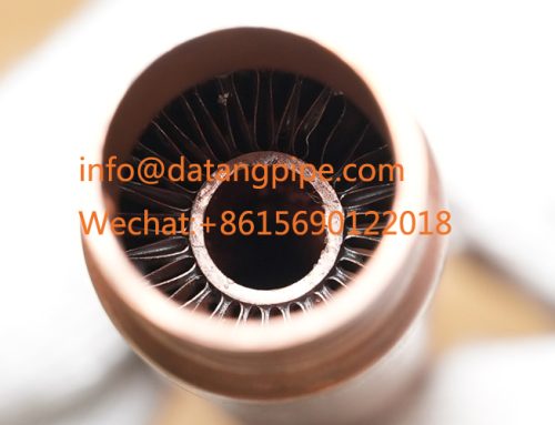 Inner finned copper tube for repair our heat exchanger