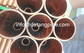 Copper inner fin tube