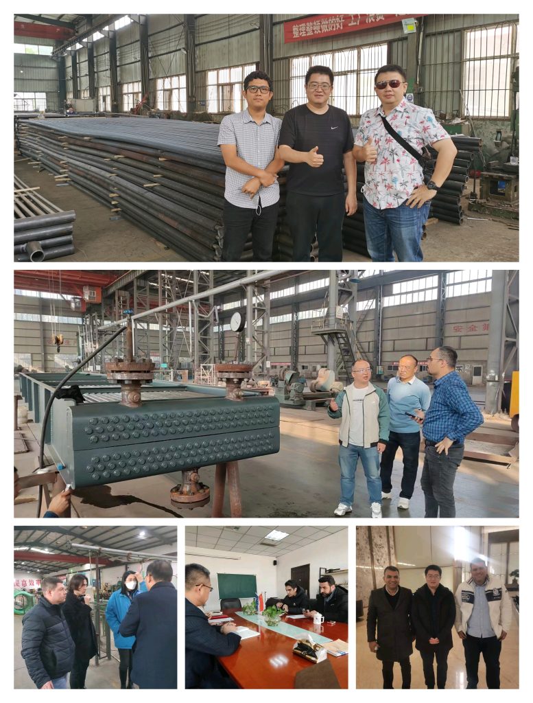 Customer factory inspection-Datang Fin Tube
