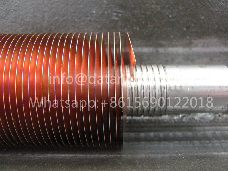 Embedded Finned Tube copper fin with stainless bare tube g type fin tube-steel fin tube manufacturers from Datang Embedded Finned Tube copper fin with stainless bare tube g type fin tube