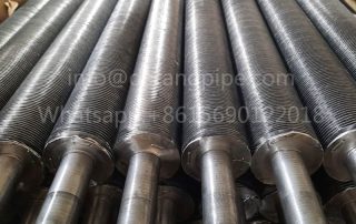 Continuous spiral embedded finned tube G type fin tube pipe