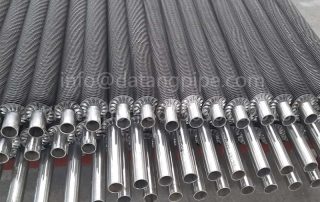 Hot dip galvanization Wavy Fin Tube