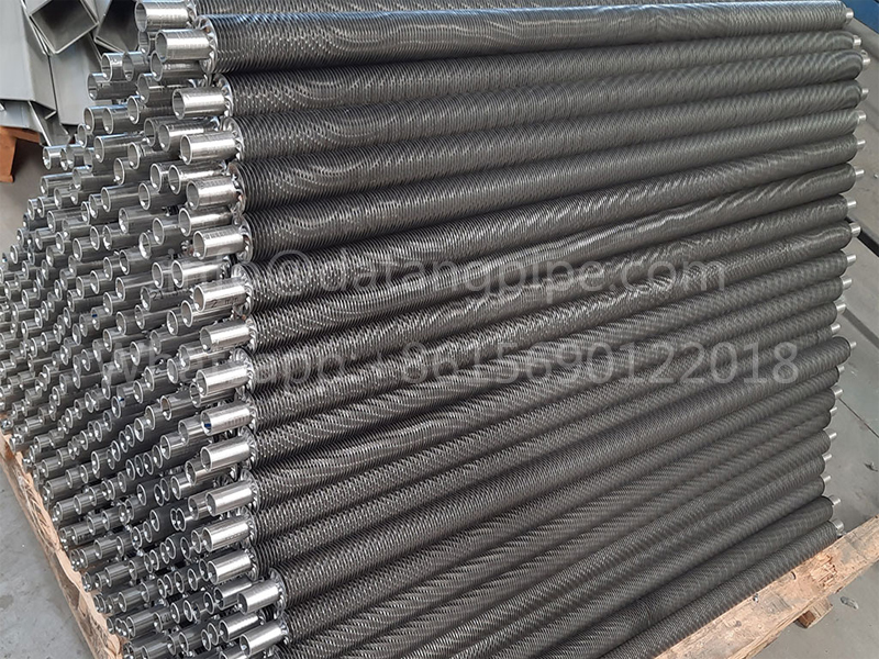 Hot dip galvanization Wavy Form Fin Tube-datang Hot dip galvanization Wavy Form Fin Tube-datang