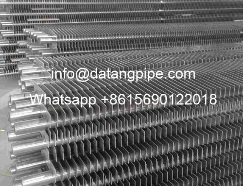 Boiler Tube Parts H Fin Pipe with ND Steel 316L 304 Ss Material