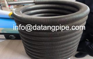 laser welding fin tubes bending