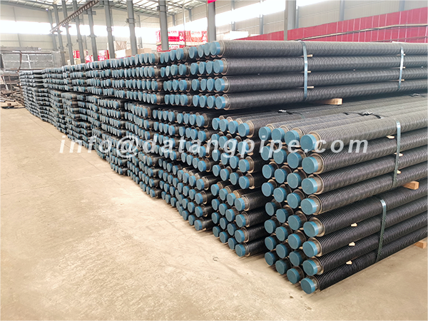 Welded Finned Tubes,High Frequency Welding Spiral fin tube-Datang fin tube manufacturers
