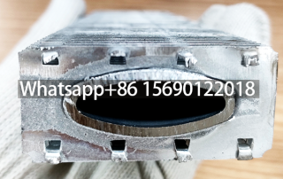 Elliptical Fin Tube With Rectangular Fins Oval Tube
