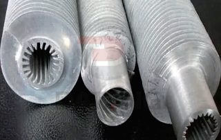 Pure aluminum composite fin tube extruded fin tube