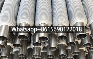 Bi-Metal Aluminum Seamless Extruded High Fin Tubes