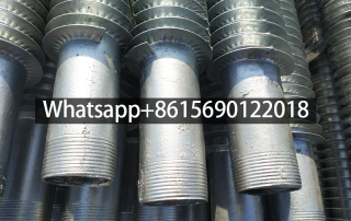 China galvanized high frequency welded spiral fin tube manufacturers