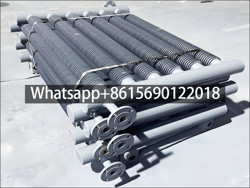 Spiral welded fin tube radiator