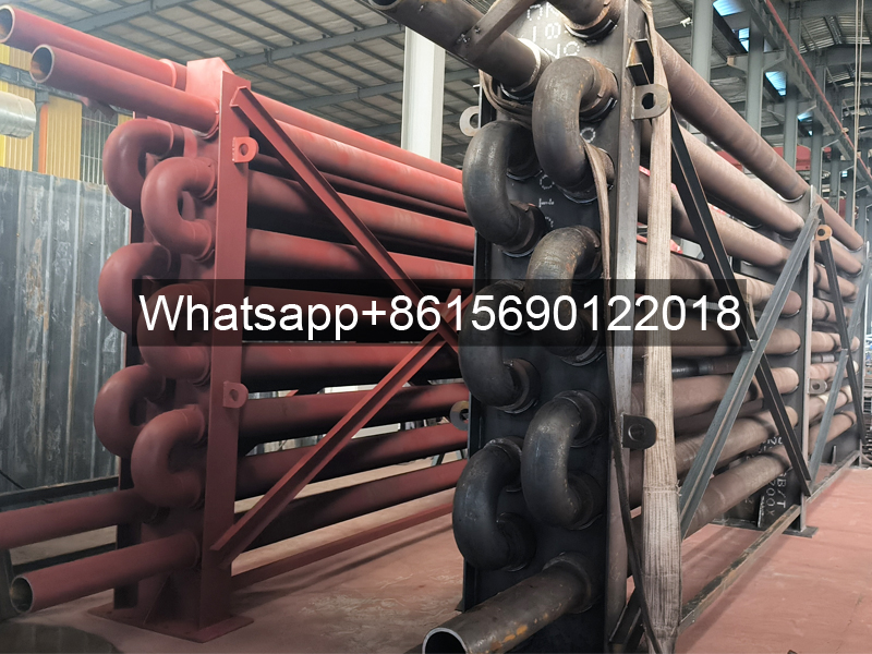 High frequency welded finned tube heat exchanger for boiler