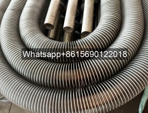 Stainless Steel Laser Welding Finned Tube Evaporator Coil