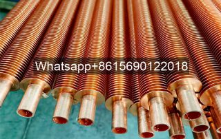Copper Laser-Welded Spiral Fin Tubes for Heat Exchangers