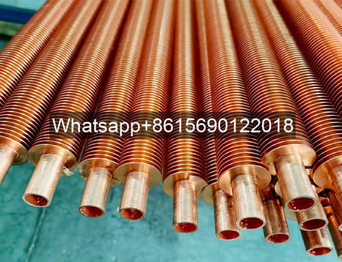 Copper Laser Welded Spiral Finned Tubes for Heat Exchangers