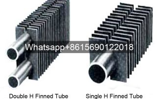 Double H Finned Tube and Single H Fin Tube