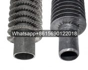 What is the difference between serrated fins and solid fins